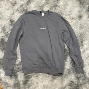 Gray H&M men’s sweater